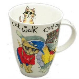 Roy Kirkham Animal Fashion Cat Mug