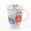 Roy Kirkham Animal Fashion Dog Mug