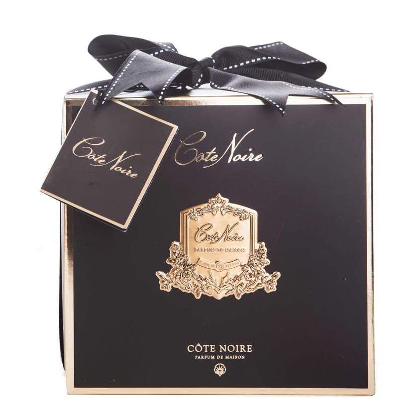 Côte Noire Perfumed 5 Roses Carmine Red Black Glass