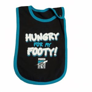 Port Adelaide Hungry For My Footy Baby Bib