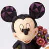 Jim Shore Mickey Mouse With Flowers Figurine