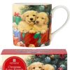 Christmas Furry Friends Mug - Golden Surprise