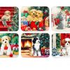 Ashdene Christmas Furry Friends Coasters