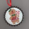 Gingerbread Girl Hanging Ornament