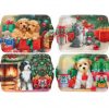 Christmas Puppy Present Scatter Tray