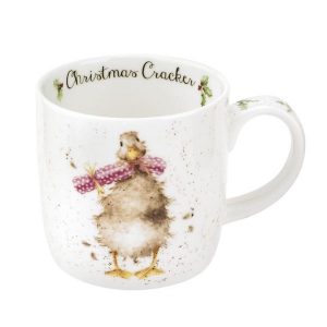 Wrendale Christmas Cracker Duck Mug