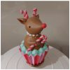 Christmas Candy Cupcake - Reindeer