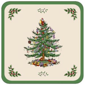 Pimpernel Christmas Tree Coasters