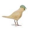 Garden Bird Green Flat Cap