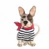 Frenchie French Bulldog Teapot