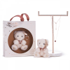 Bailey Bear Bag Charm & Necklace Gift Set - January