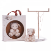 Bailey Bear Bag Charm & Necklace Gift Set - April