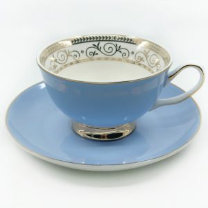 Christiana Vintage Royale Blue Cup and Saucer