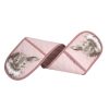 Pimpernel Wrendale Double Oven Gloves - Pink Rabbit