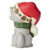 Heartwood Creek - Mini Kitten with Christmas Hat