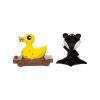 Salt And Pepper Shaker Set Scary Teddy & Killer Duck