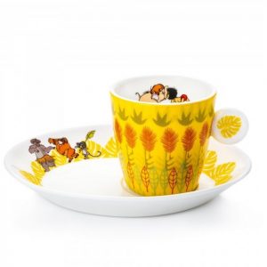 nglish Ladies Jungle Book Espresso Cup and Saucer