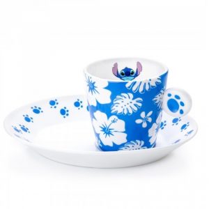 English Ladies Lilo & Stitch Espresso Cup and Saucer