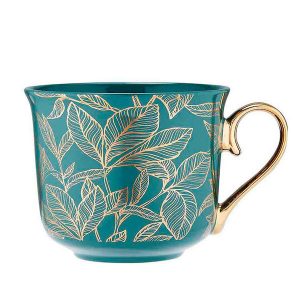 Ashdene Gilded Blooms Emerald Mug