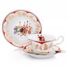 English Ladies Alice In Wonderland Queen Of Hearts Cup And Saucer