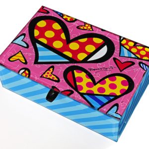 Romero Britto Glass Keepsake Box