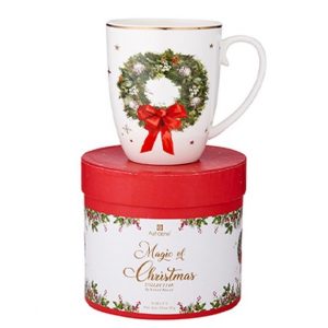 Ashdene Magic Of Christmas Wreath Mug