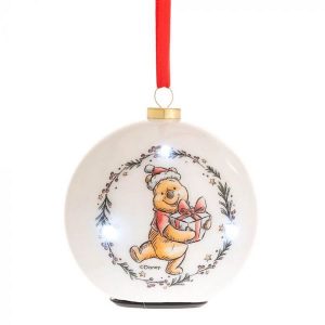 Winnie The Pooh Christmas Led Bauble Favourite Day's