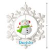 2021 Hallmark Keepsake Ornament - Daughter Snowflake