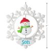 2021 Hallmark Keepsake Ornament - Son Snowflake