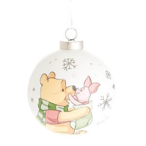 Magical Xmas: Bauble Pooh & Piglet 'Merry Christmas Little One'