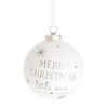 Magical Xmas: Bauble Pooh & Piglet 'Merry Christmas Little One'