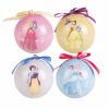 Disney Princess Set of 4 Christmas Baubles