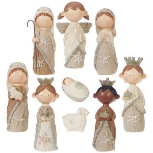 RAZ Holy Night - Christmas Nativity Set