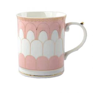 Christiana Rosette Pink Mug