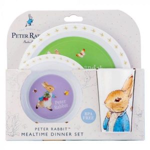 Peter Rabbit 3 Piece Dinner Set