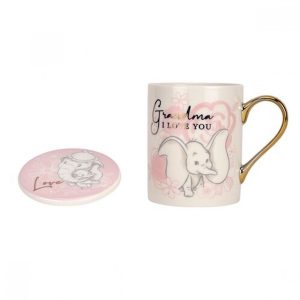 Disney Mug & Coaster Set Dumbo Grandma