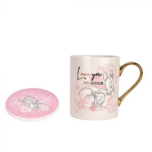 Disney Mug & Coaster Set Bambi Love