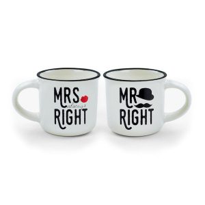 Legami Espresso for Two - Mr & Mrs Right