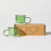 Shorty Espresso Cup Set In Green