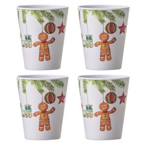 Hanging out for Christmas Cup Set Of 4