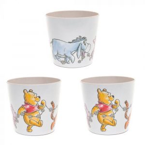 Disney Winnie The Pooh Daisy Chain Eco Pot (Set of 3)