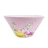 Floral Bamboo Bowl Set