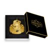 Adornment Gold Xmas Teddy Ornament