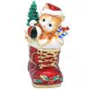 Xmas Kitten Trinket Box