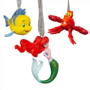 Disney Christmas Hanging Ornaments Little Mermaid