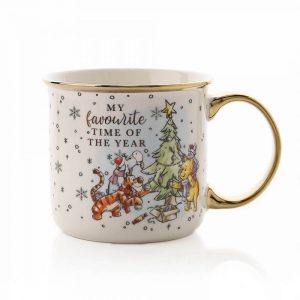 Disney Winnie The Pooh Favourite Time Of The Year Christmas Mug.