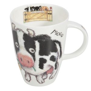 Roy Kirkham Please Shut The Gate Cow Mug