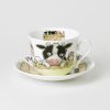 Roy Kirkham Please Shut The Gate Cow Cup And Saucer