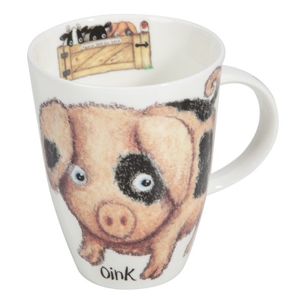 Roy Kirkham Please Shut The Gate Pig Mug