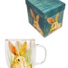 Glass Dual Wall Mug Bunny